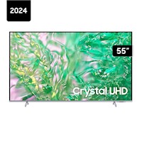 Televisor de 55" Smart Tv Crystal 4K UHD Samsung 55DU8200 (2024)